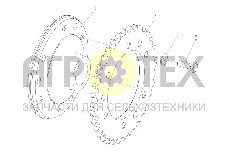 Чертеж Ступица (S300.29.10.310)